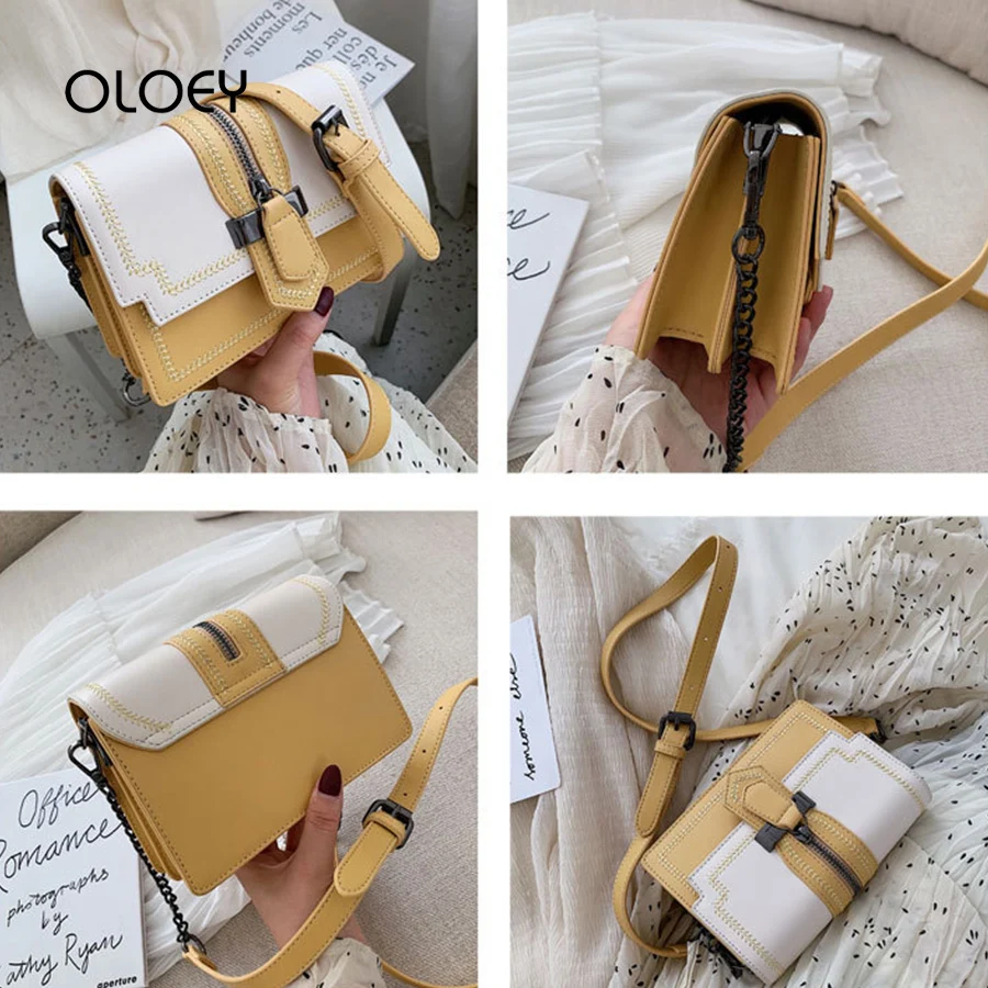 

Women Messenger Bags Small Female Shoulder Bag Luxury Handbags Women Bags Designer Chain Ladies Small Flap Bag bolsas feminina