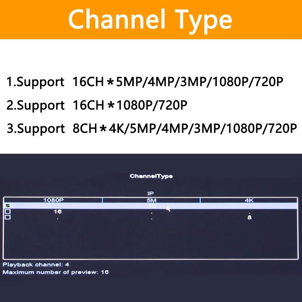 H.265 16ch 5MP POE NVR 8ch 4K CCTV видеорегистратор для 5MP/4MP IP Camera XMEYE P2P 100 220V AC