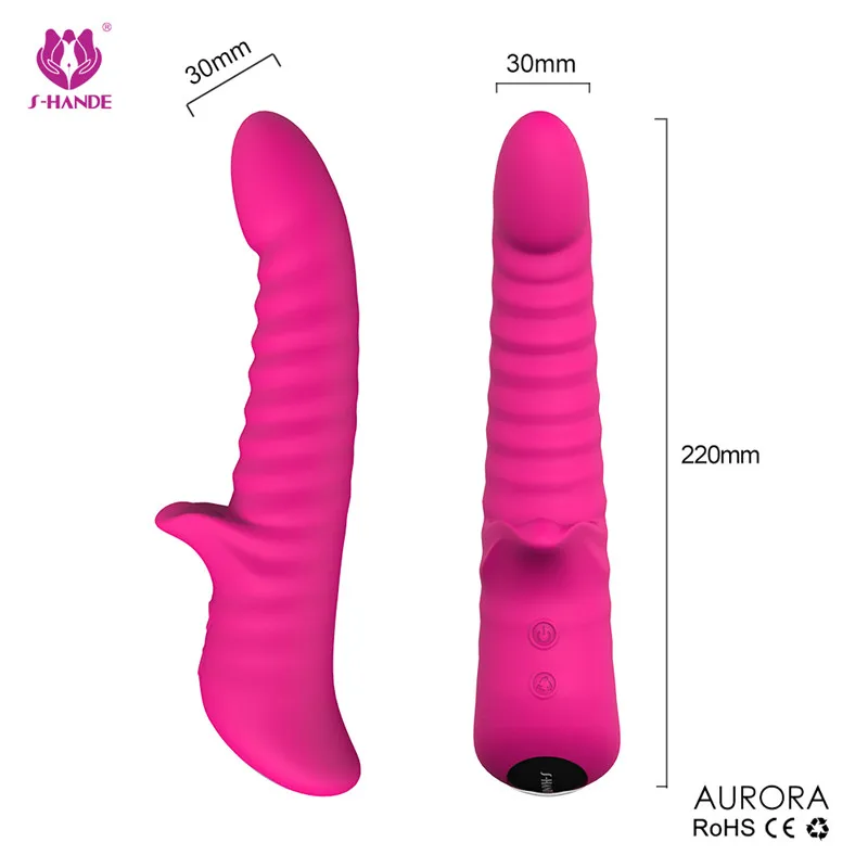 2019 новый мощный вибратор 360 градусов вращения клитора G-Spot AV Волшебная палочка