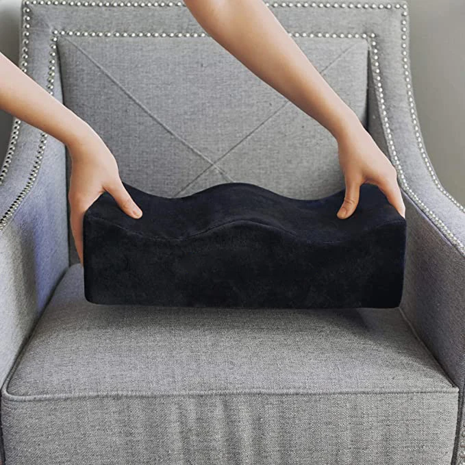 Coj&iacute;n de espuma para gl&uacute;teos, almohada de esponja BBL para asiento, despu&eacute;s de la cirug&iacute;a, almohada brasile&ntilde;a para levantar gl&uacute;teos para hemorroides, cirug&iacute;a de recuperaci&oacute;n-3