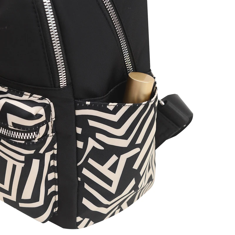 

Fashion Backpack Shoulder Bag for Women Nylon Flower Print Anti-theft School Shoulder Bag Lady Multi-use Backruck Mochila 2021