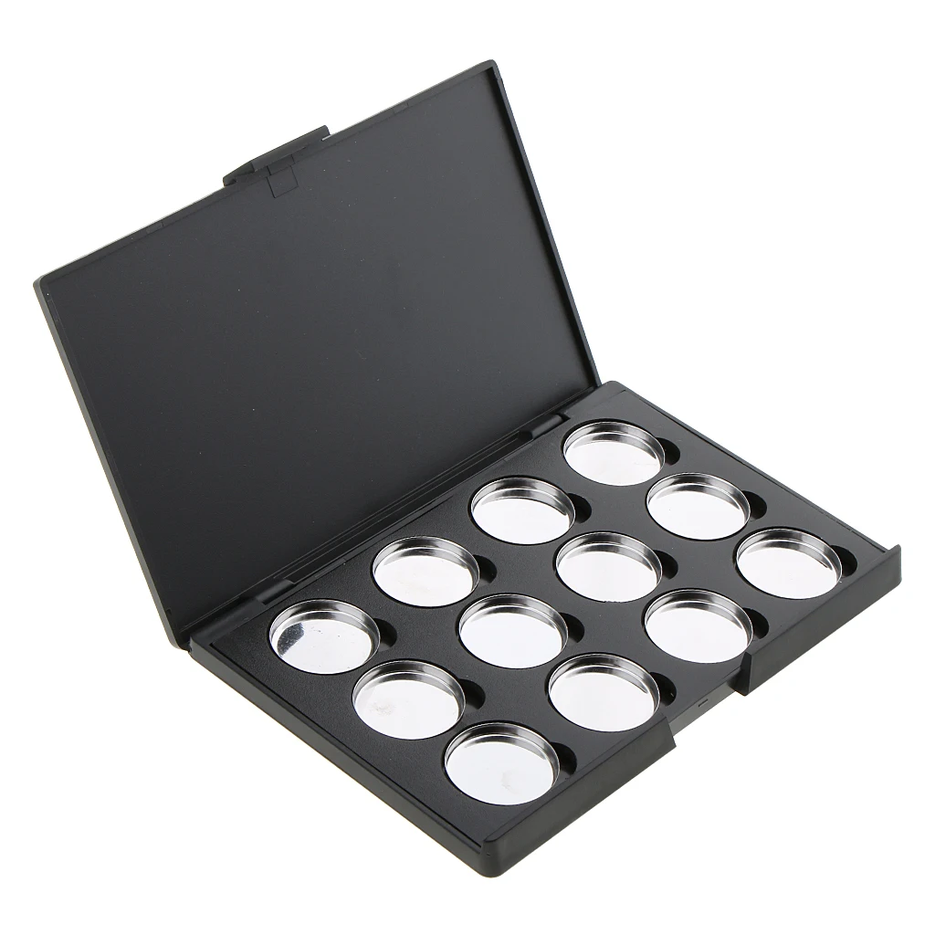 

Пустая Магнитная палитра в коробке, тени для век, пудра для макияжа, чехол Подставка для кастрюли Plastic