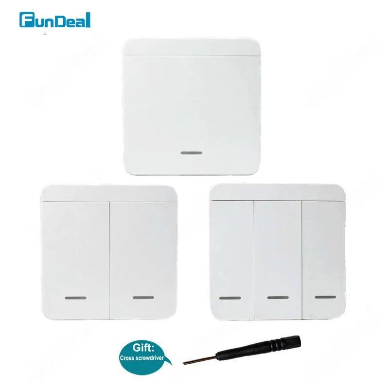 433 МГц умный дом 86 настенный пульт дистанционного управления Переключатель