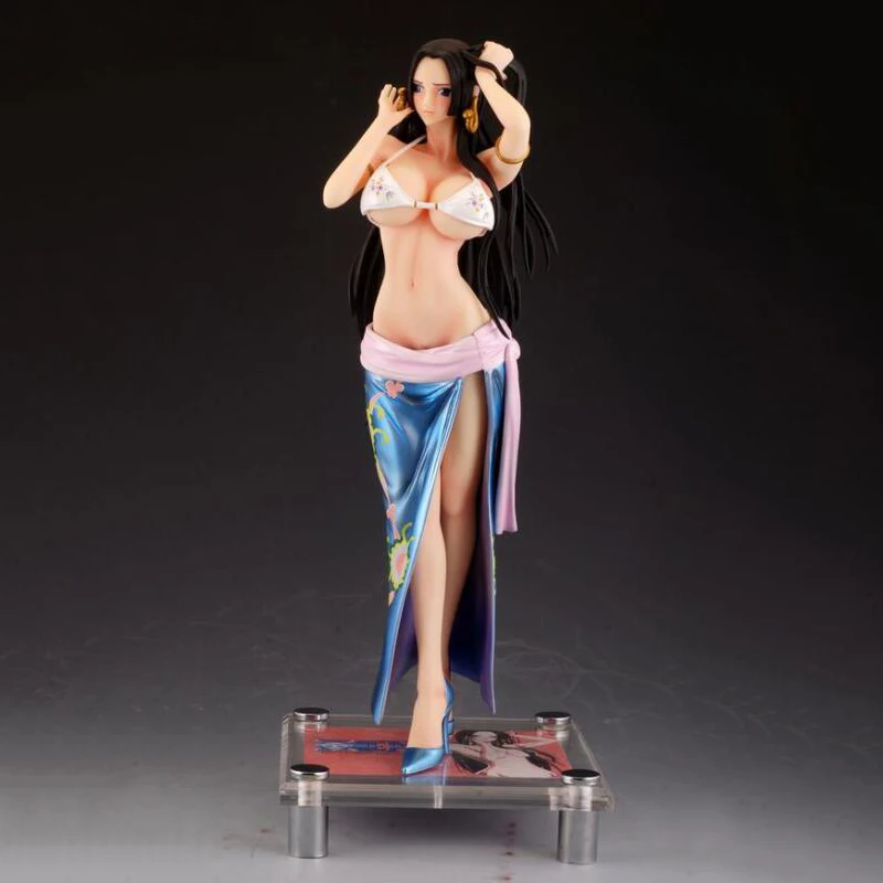 Аниме One Piece Boa Hancock Сексуальная экшн-фигурка из ПВХ для Взрослой коллекции модель