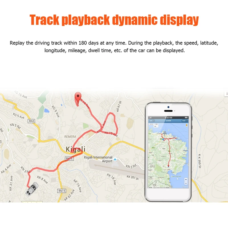 

G05 GPS Tracker 2G GSM Car Motorcycle BDS GPS Locator Cut Off Fuel IP65 Waterproof Vehicle Tracking Device