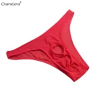 Сексуальное нижнее белье для мужчин, шелковое нижнее белье, трусы, мужские трусы, T-back, прозрачные сетчатые трусы с дырками, прозрачные трусы, Прямая поставка