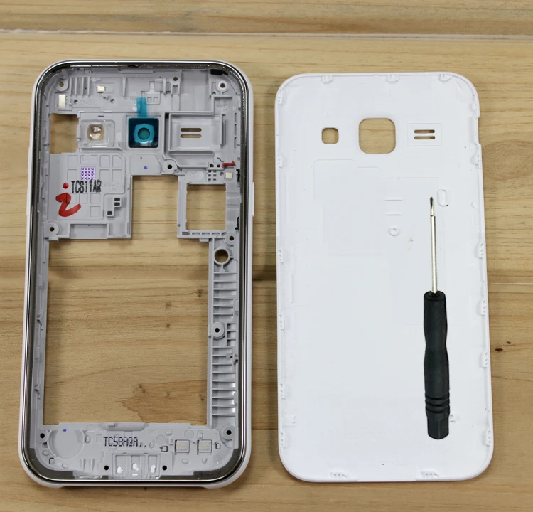 Для Samsung Galaxy J1 J100 J100F J100H мобильный телефон шасси в корпусе средняя рамка с корпусом батарея задняя крышка