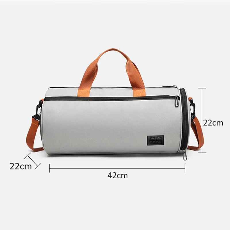 Scione 2020 Women Yoga Gym Bag Sport Fashion Wet Dry Separation Waterproof Diagonal Fitness Bag 4 Color