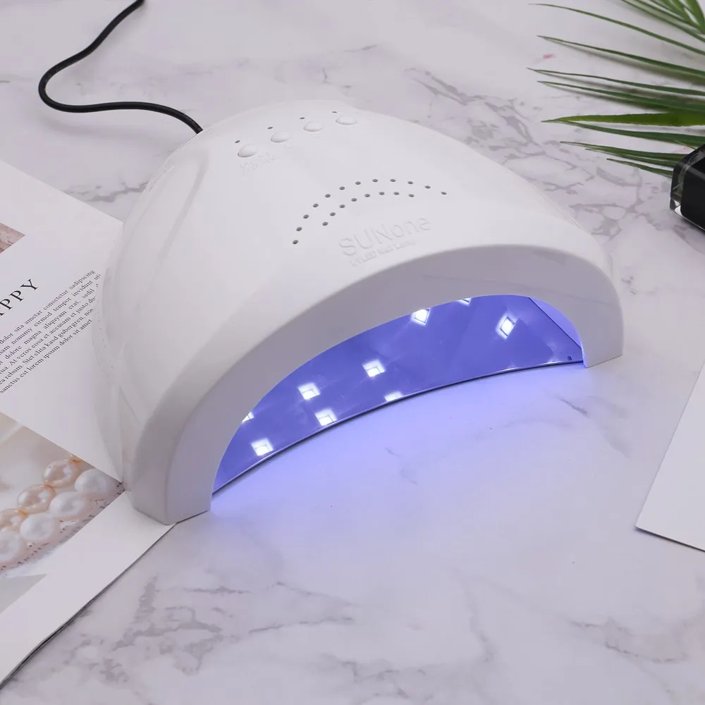 Солнце один Сушилка для ногтей 48 Вт Светодиодный УФ светильник Маникюрный