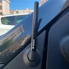 4,7 дюймов 12 см короткая радиоантенна из углеродного волокна для Mercedes Smart 450 451 453 Fortwo Forfour Logo автомобильные аксессуары