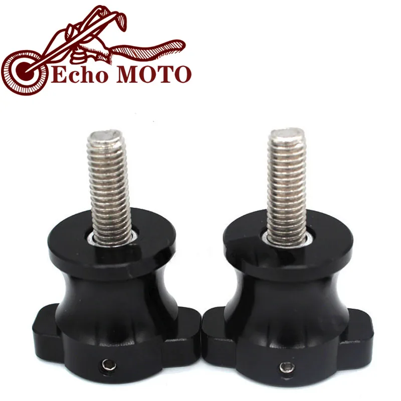 

8MM For Suzuki B-KING 1300 B-king 1300 2008 2009 2010 2012 stand screws Swingarm Spools slider High Quality
