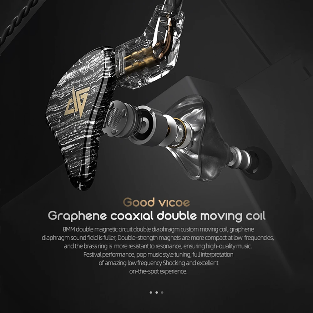 AUGLAMOUR T100 съемный кабель HiFi Музыка Бег спортивные наушники-вкладыши наушники с шумоподавлением наушники