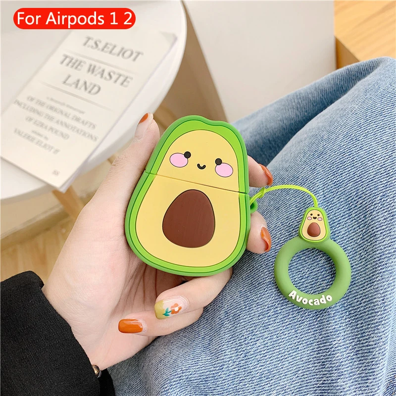 113 Милый беспроводной чехол для наушников с Bluetooth для apple airpods 2, силиконовая Мягкая коробка с рисунком молочного чая, аксессуары для airpods - Цвет: 113