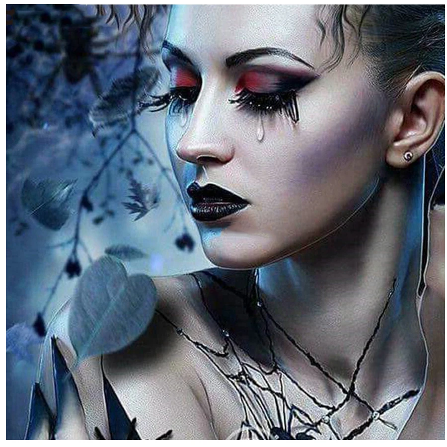 Алмазная вышивка плачущая женщина 5d алмазная Картина Набор крестиком