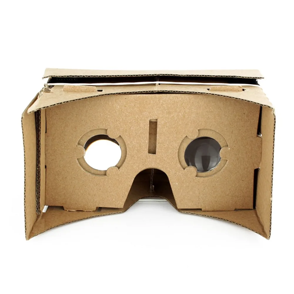 Ультрапрозрачные Очки виртуальной реальности Google Cardboard высокое качество DIY 3D VR