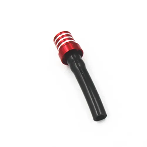 Motorcycle Red Gas Fuel Cap Valve Vent Breather Hose Tube PIT Dirt Bike Tank For KTN ATV Cruiser Chopper Cafe Racer Old Schoo | Автомобили