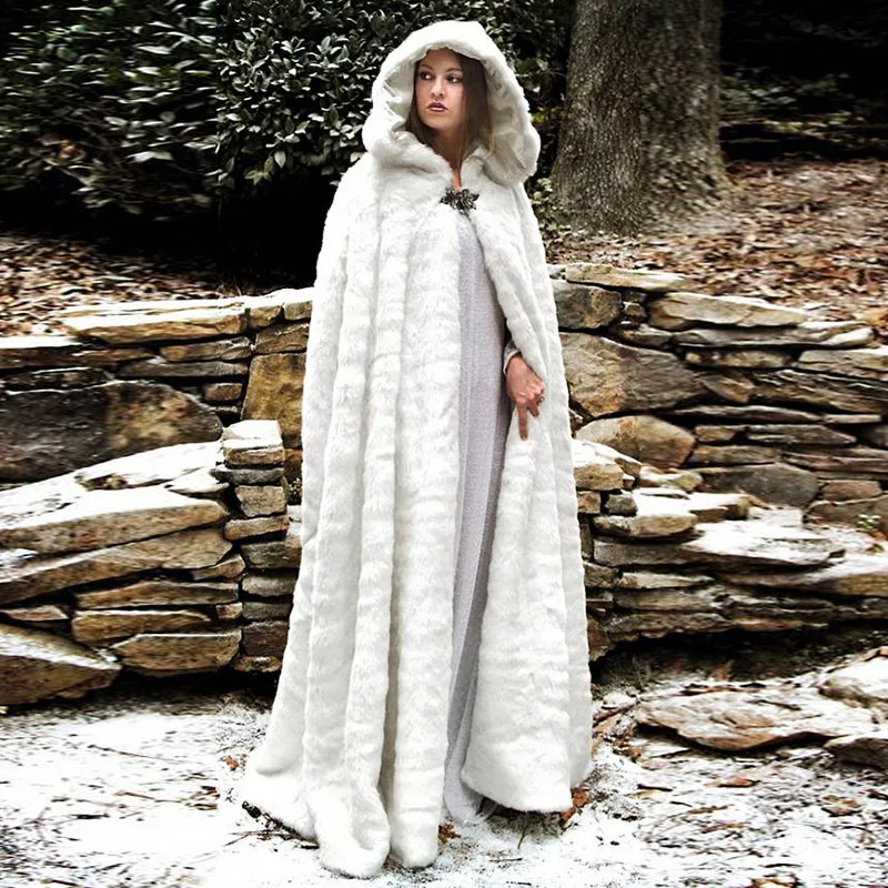 Женская зимняя фланелевая Длинная накидка бархатная верхняя одежда пальто с