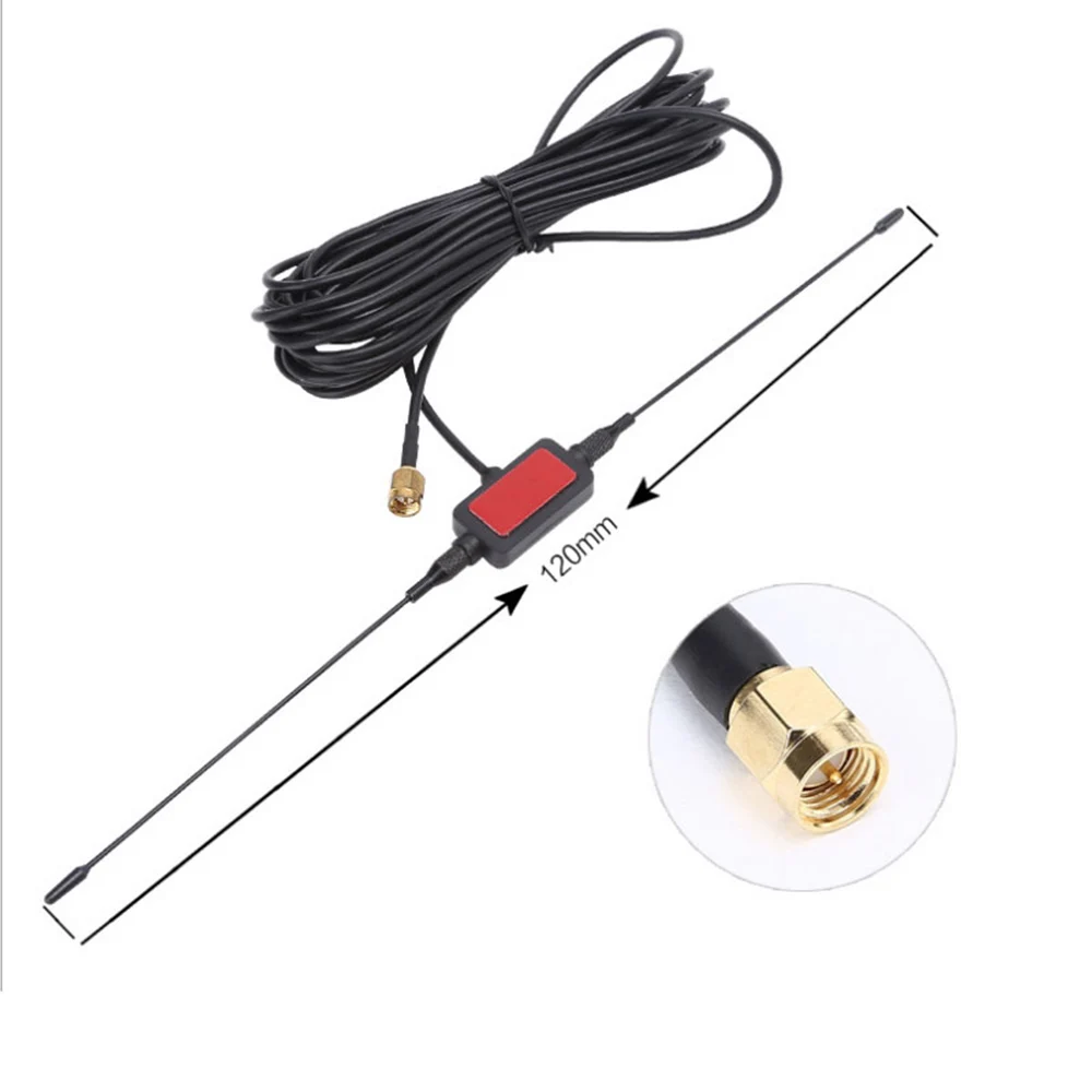 DVB-T/CMMB Car Antenna for Digital Tv T-type SMA Male Connector for Outdoor Tv Antenna