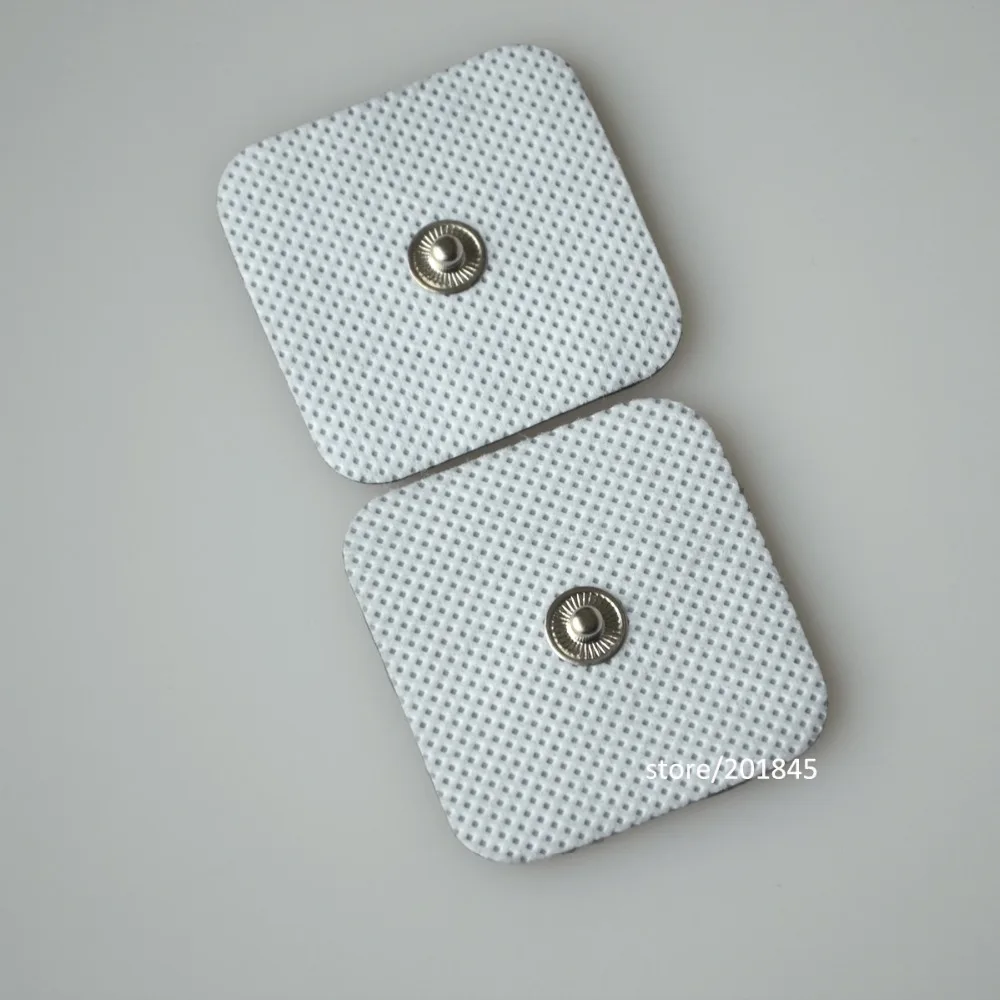 Электроды для стимуляции мышц и нервов 1 пара 4*4 см цифровой аппарат терапии