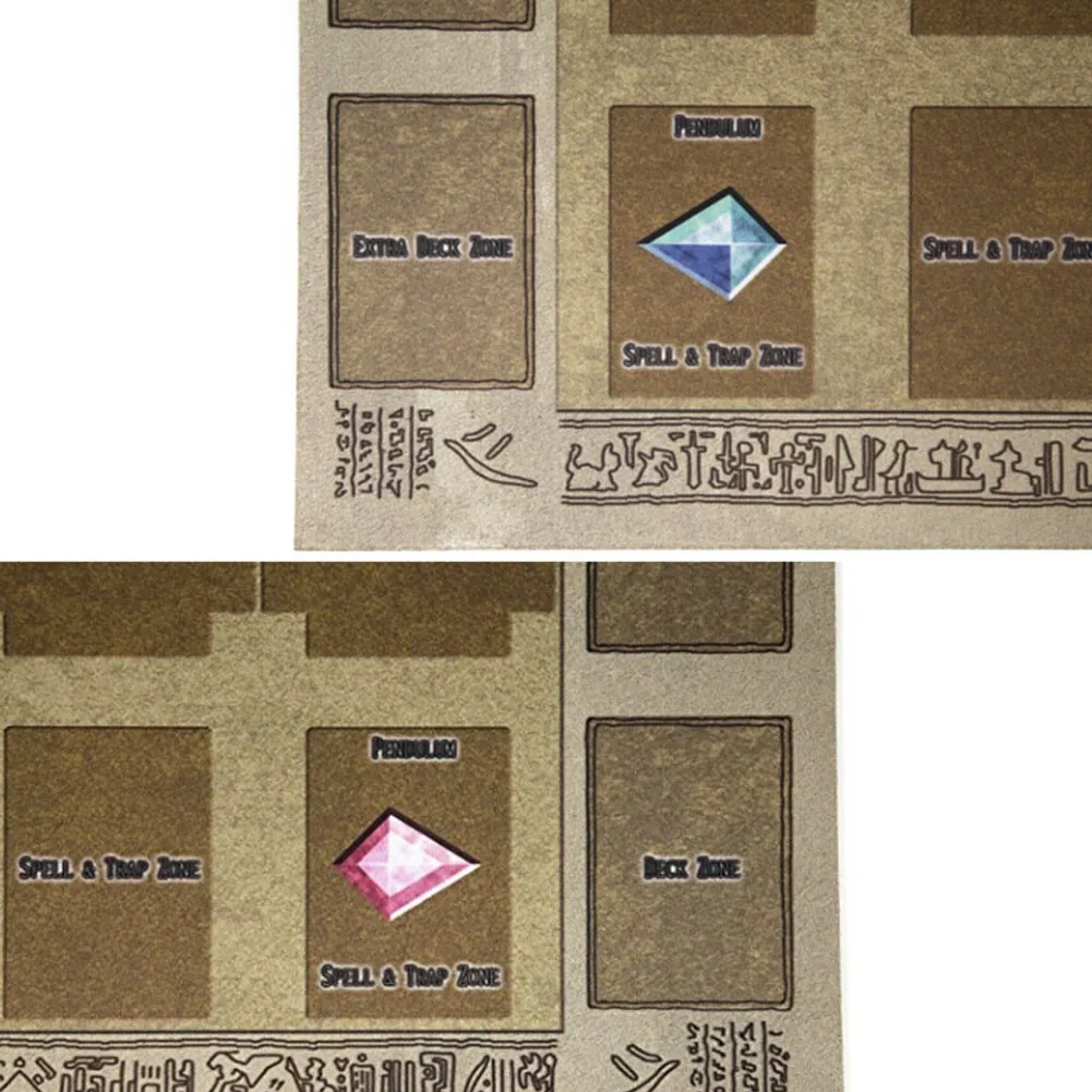 60x60 см резиновый игровой коврик египетская роспись Стильный для соревнований