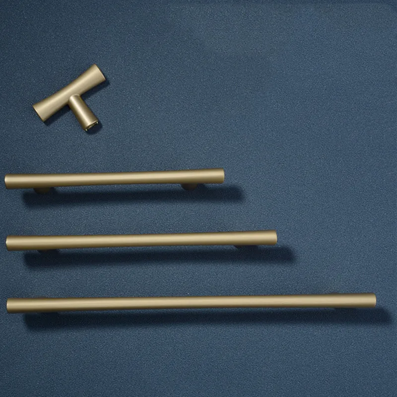 Мебельные ручки для шкафов шампанское золото дверные гардероба | Обустройство