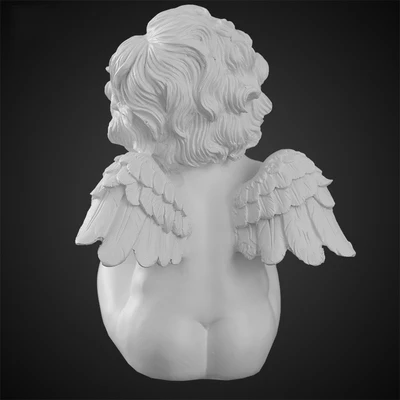 Белая Скандинавская пластырь Ангел маленькая статуя фигурка креативные