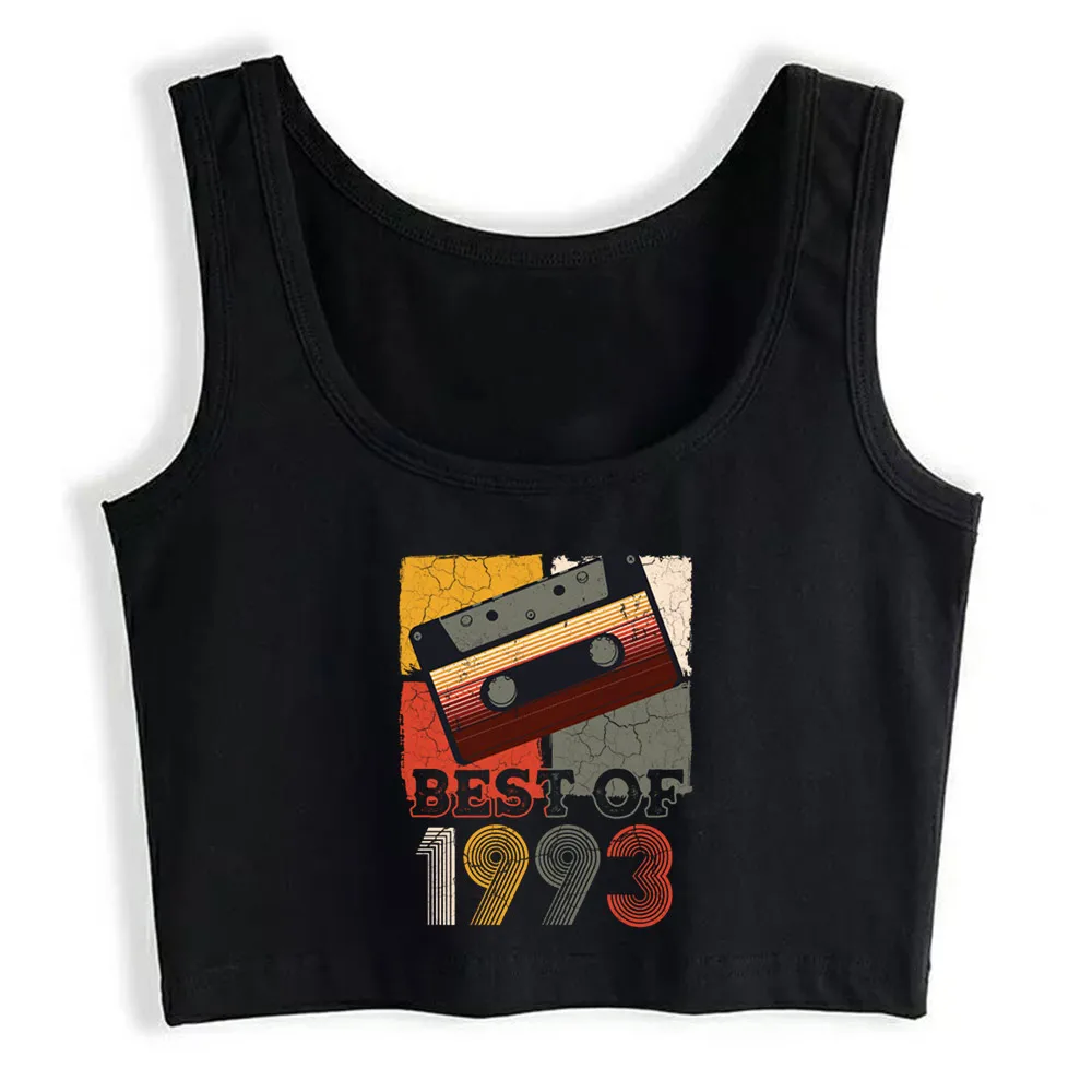 

Женский укороченный топ, лучшая винтажная Женская одежда в стиле Харадзюку, 1993