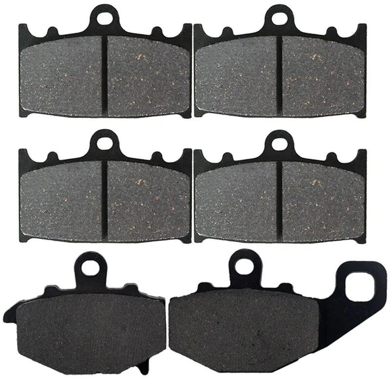 Motorcycle Front and Rear Brake Pads for KAWASAKI ZX600 E ZX 600 Ninja ZX6 1992-1995 ZX600E ZZR 600 ZZR600 1996-2007