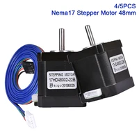 45pcs nema17 stepper motor kit 48mm mini motor 3d printer parts cnc machine xyz electric motor 1 7a for control board driver
