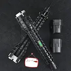 Черный гаечный ключ, ключ для раковины, смесителя, гаечный ключ для водопроводной трубы, 1 кухонный инструмент, наборы для ванной, ремонтные гаечные ключи, противоскользящая водопроводная труба 8 I M9Z2