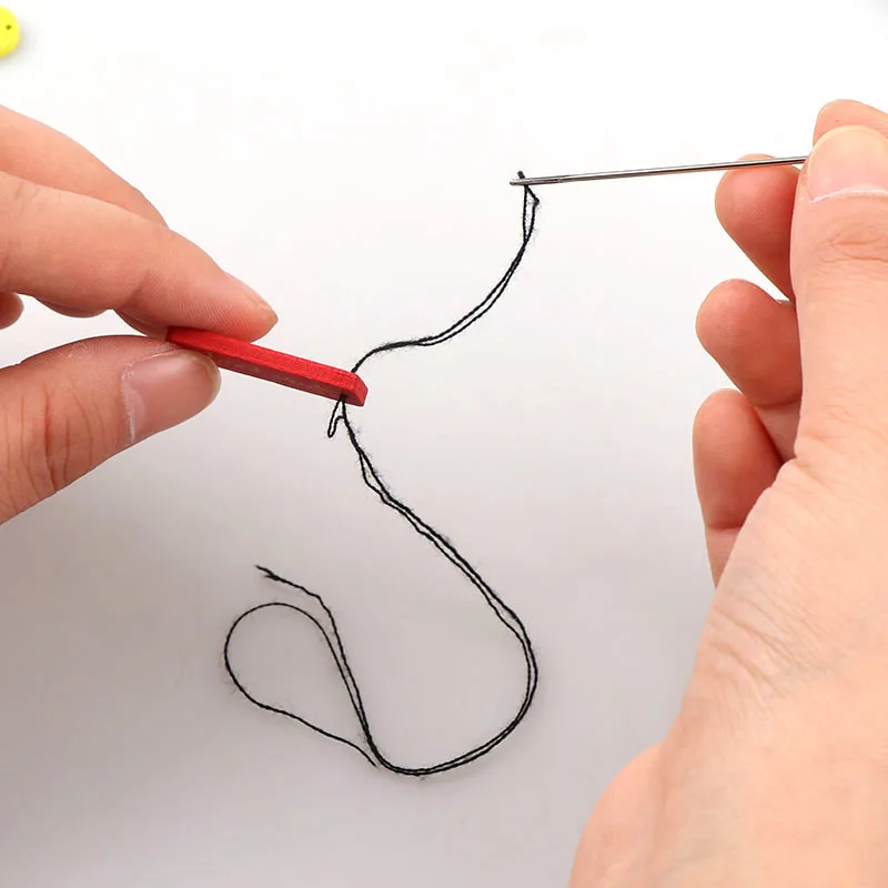 55 шт./компл. ручные стежки из нержавеющей стали набор швейных булавок для