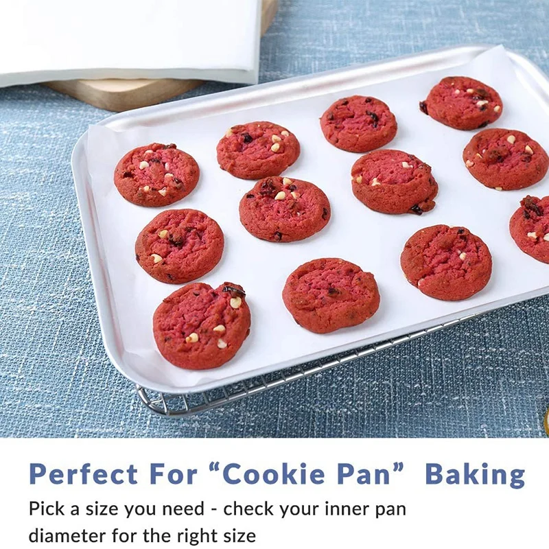 

200 Pcs Silicone Oil Paper Sheets,Non-Stick Silicone Oil Sheets for Baking, Cooking, Grilling,Frying and Steaming