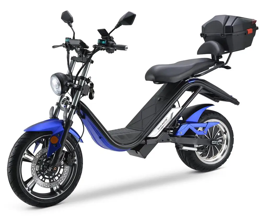 Billig C1-030 E-thor 6,0 Citycoco Elektrische Motorrad Roller Abnehmbare Batterie Elektrische Fahrzeug Road Gesetz EWG/COC 60V 38AH 4000W