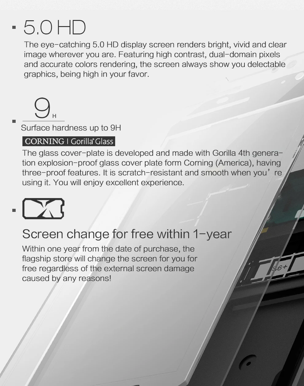 Conquest S6 IP68 прочный мобильный телефон водонепроницаемый телефон 3 Гб ram 32 ГБ rom CAT 4G LTE FDD смартфон+ 2,45 ГГц RFID