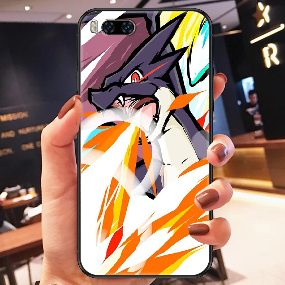 

Cute Cartoon pokemones-compatible Phone case For Xiaomi Mi Max Note 3 A2 A3 8 9 9T 10 Lite Pro Ultra black 3D funda soft shell