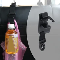 plastic multi functional car seat hook auto headrest bottle hanger bag holder clip storage organizer universal car accessories