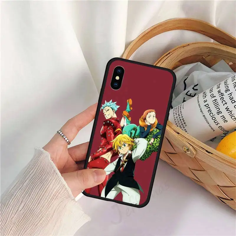 

The Seven Deadly Sins Japan anime Phone Case for iPhone 11 12 pro XS MAX 8 7 6 6S Plus X 5S SE 2020 XR