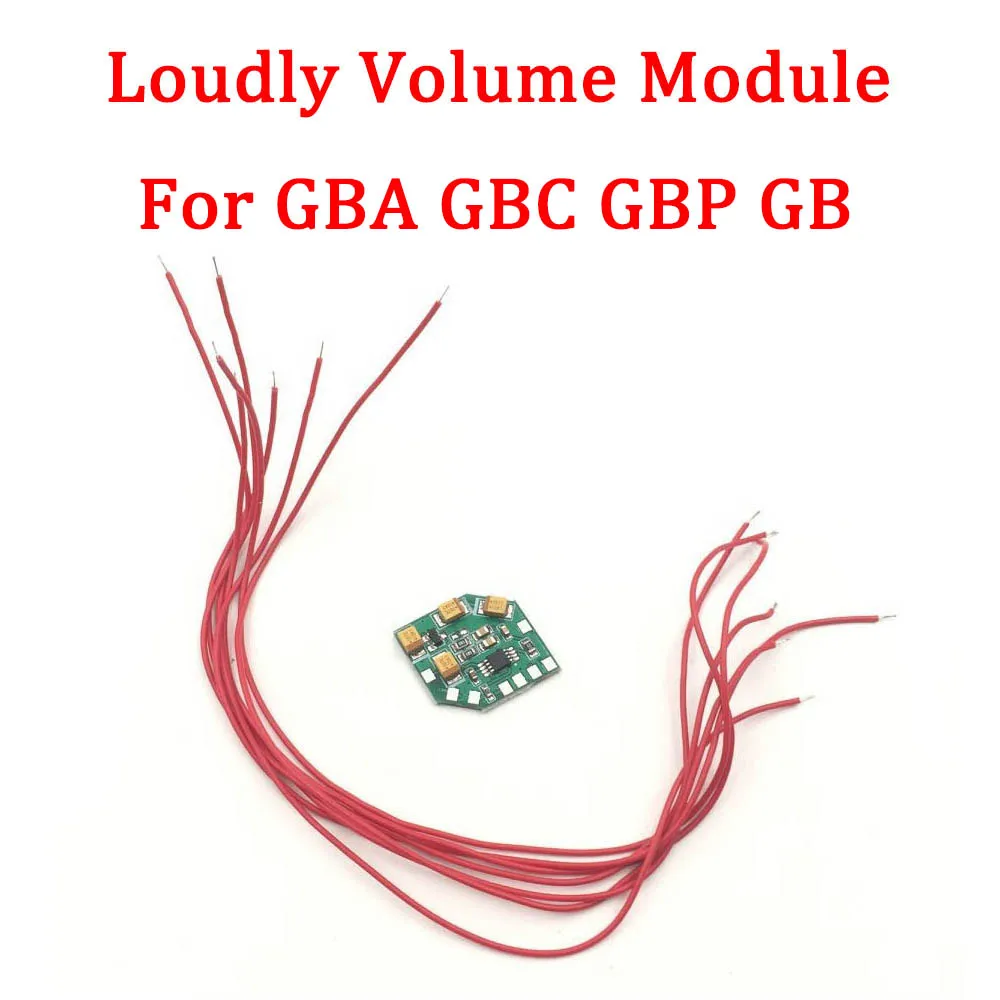 Общий модуль увеличения громкости для GBA GBC GBP GB игровая консоль Супер Мини
