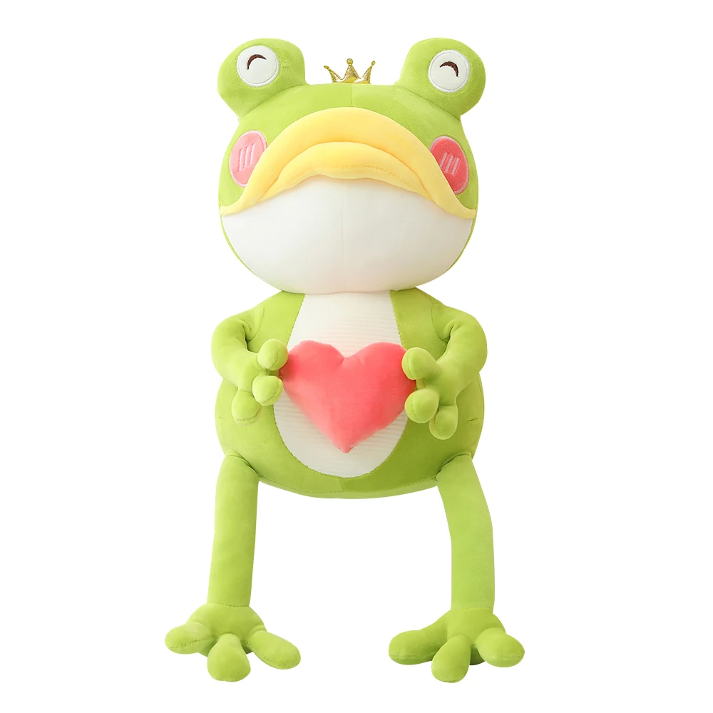 Популярная Новая мультяшная большая лягушка с большим ртом кукла подушка