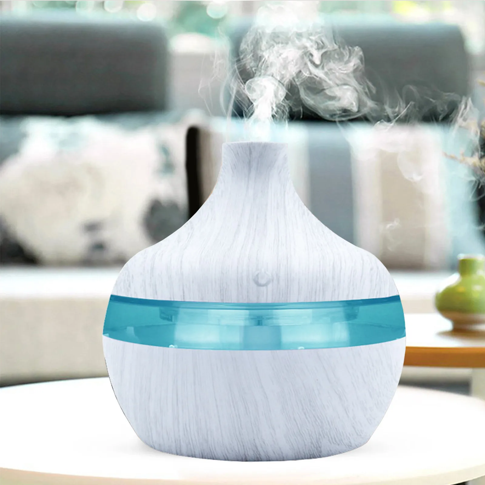Air Aroma Essential Oil Diffuser LED Aromatherapy Humidifier Reed Diffusers Oils Accessories Sets for Home Office | Дом и сад
