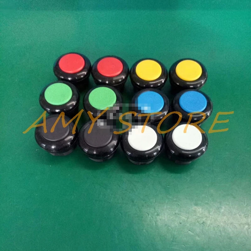 Кнопочная кнопка для быстрого возврата 2 шт. черный белый красный желтый синий