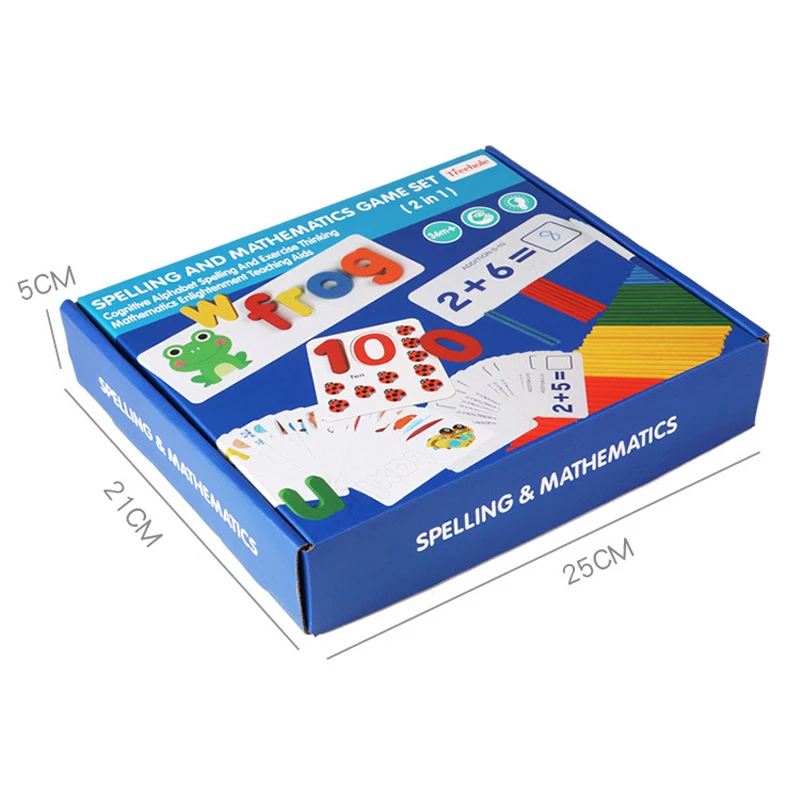 

Baby Early Education Puzzle Jigsaw Puzzle Children's Cognitive Teaching Aids Children Recognize Digital Letters Matching Puzzle