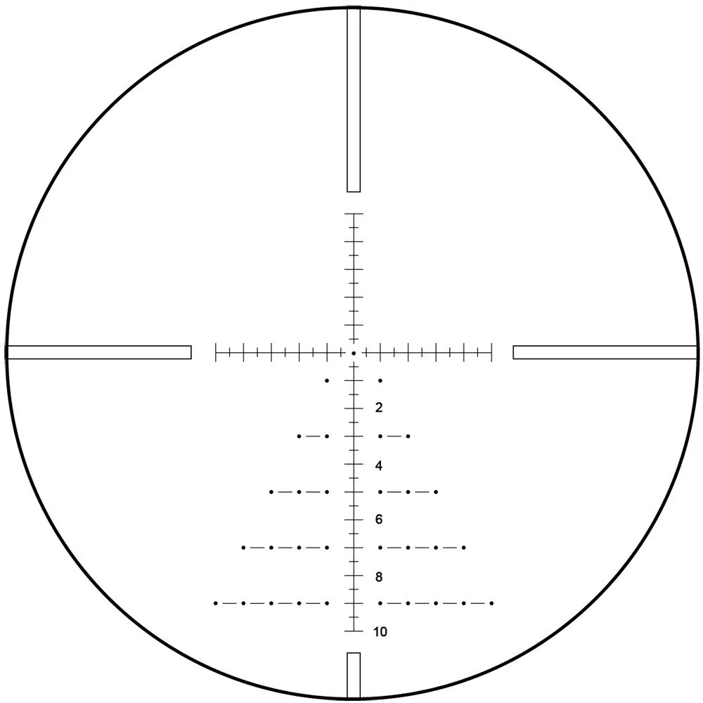 Vector Optics Paragon 5-25x56 Tactical 1/10 MIL Riflescope Sight with High Quality German Glass Reticle Honeycomb Sunshade Lock