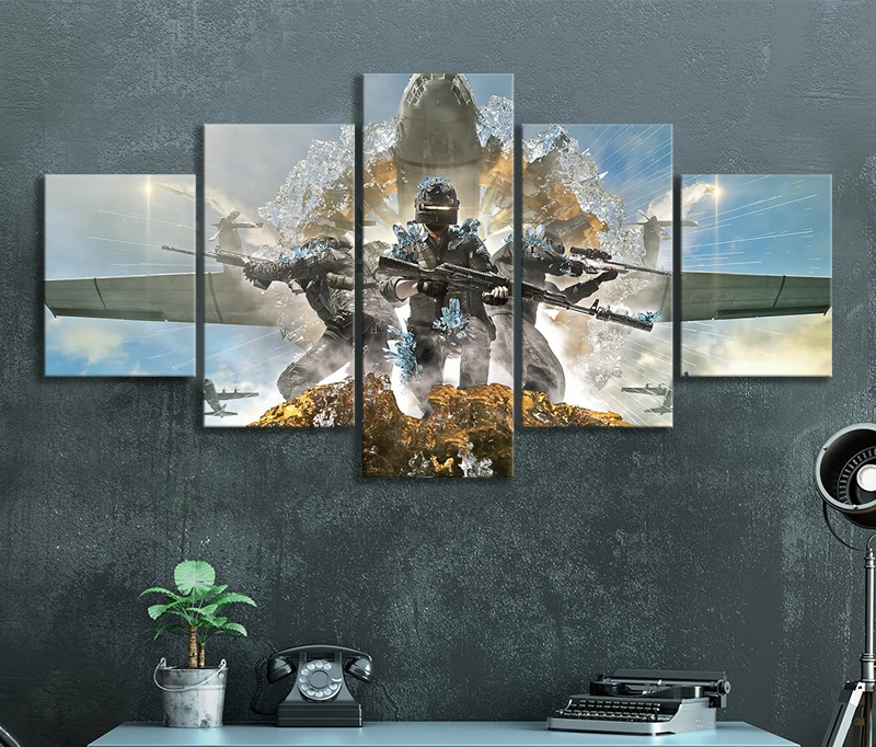 5 шт. игровой постер Pubg художественные картины художественное ремесло картина