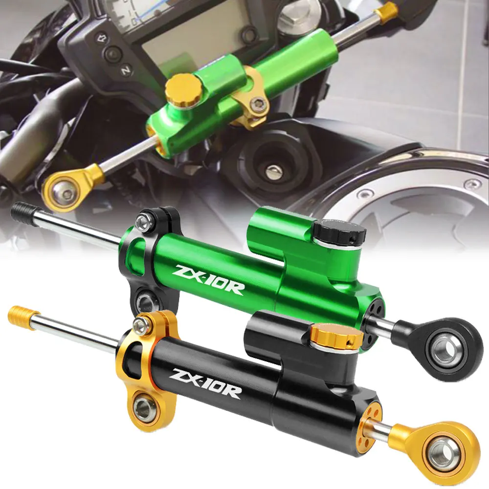 Для KAWASAKI ZX10R ZX 10R ZX10 R 2004 2005 2006 2007-2015 CNC регулируемый мотоциклы рулевого управления