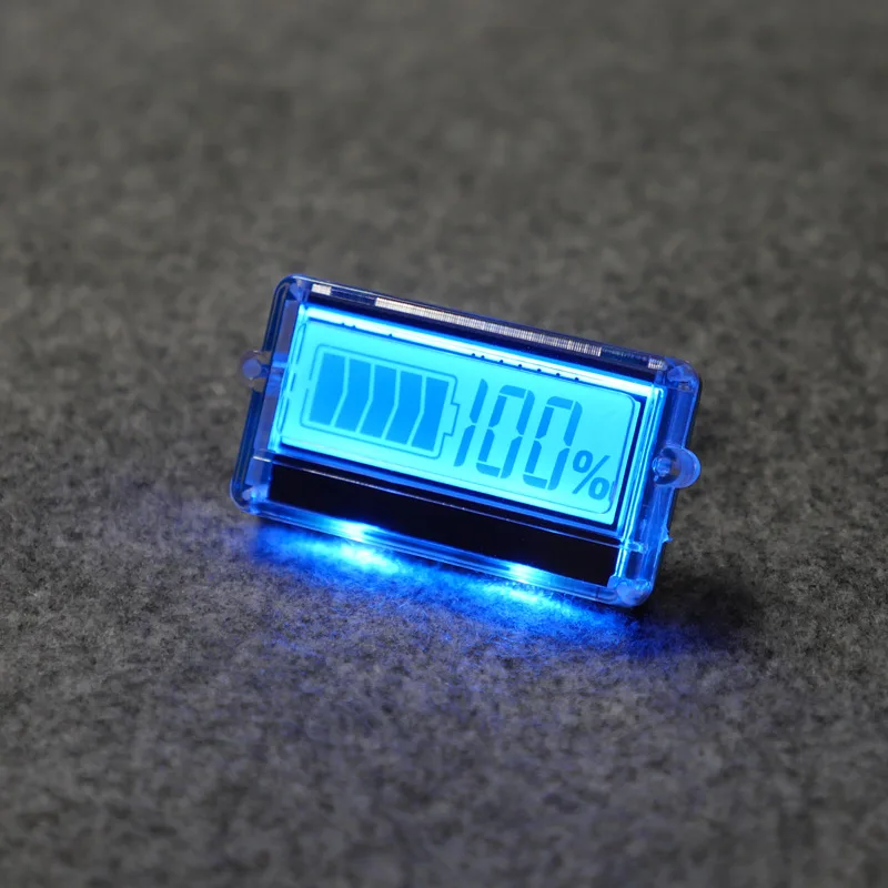 12V LCD Backlaight Lead Acid Pb-Acid Lithium Battery Capacity Tester Indicator backlight display easy to read |