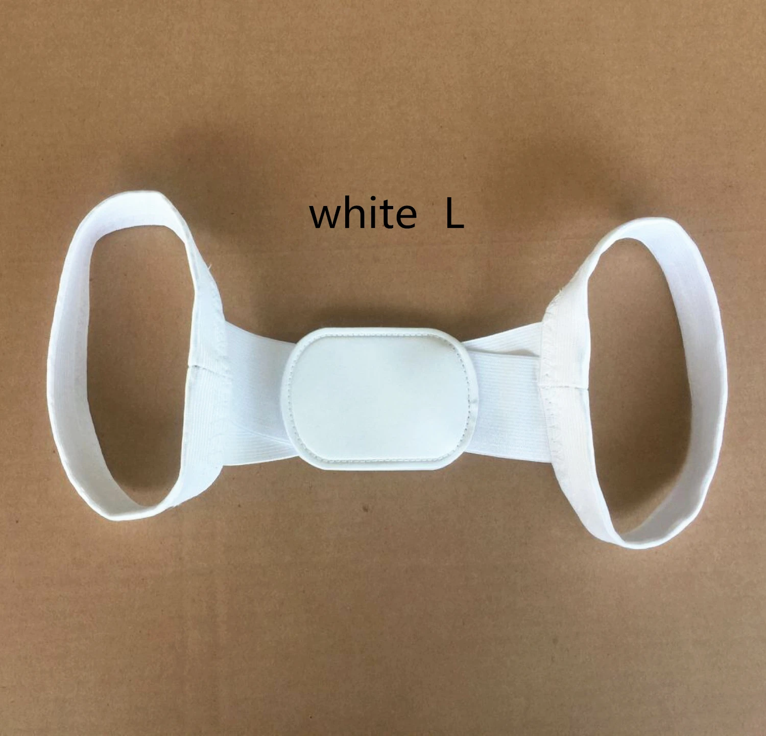 White L Корректор осанки для спины и плеч, для взрослых и детей, корсет для поддержки позвоночника, пояс для коррекции, Ортопедический Корсет, коррекция осанки, здоровье - Цвет: White L
