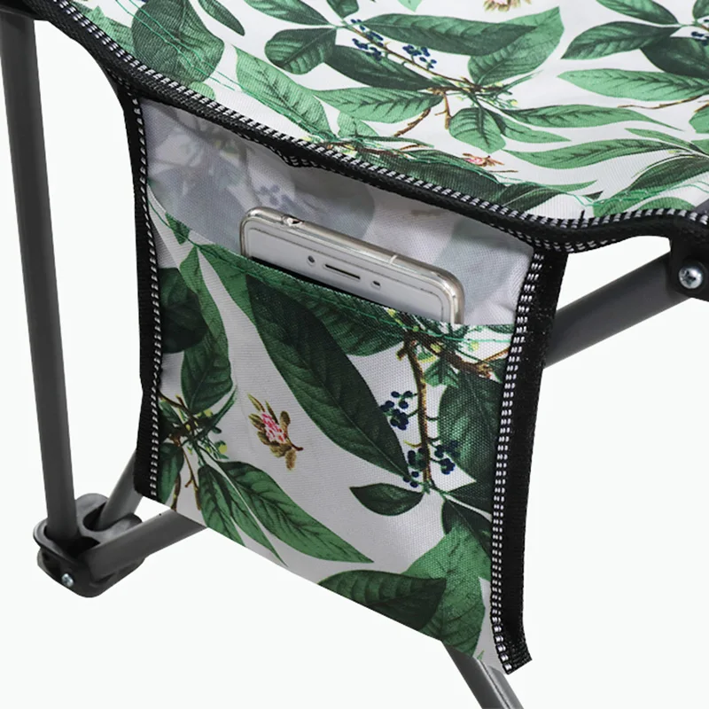 Складной складной стул для кемпинга пикника рыбалки зеленого цвета | Мебель