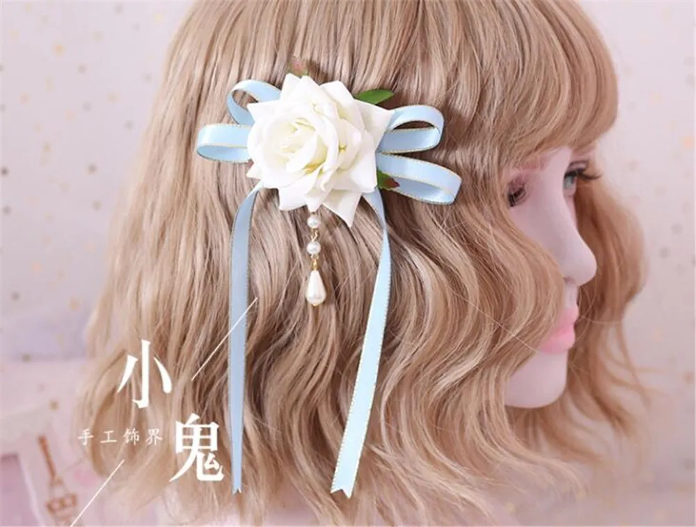 1 шт. Готическая заколка для волос ручной работы в стиле &quotЛолита&quot KC &quot