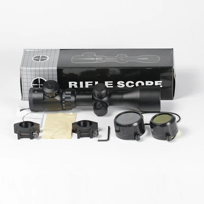 

Drop shipping 3-9x42 riflescope airgun air rifle ar 15 gun aiming long distance optical sight